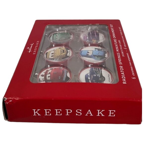 Disney Pixar Cars Radiator Springs Miniature Ornament Set Hallmark Keepsake 2022 - Picture 4 of 8